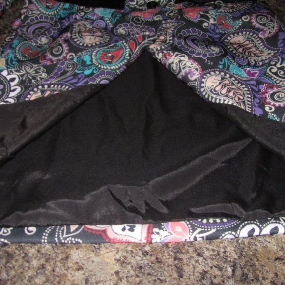 Colorful Paisley Print Women's Dress - Picture 10 of 10